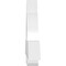 Ekena Millwork Ericson Architectural Grade PVC Gable Bracket, 72"W x 21"H x 4"D x 6"F, 7/12 Pitch GBP072X21X0406ERI00 - alternate 4